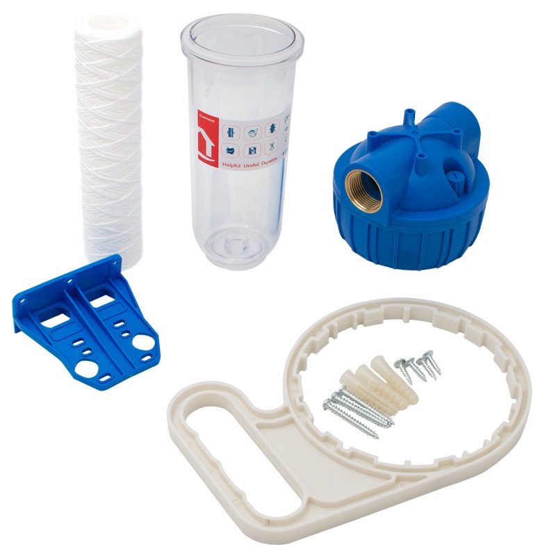 Filter 10” Everline EWY-F34/10 s vložkou šnúra PP 25 mcr - 3/4”